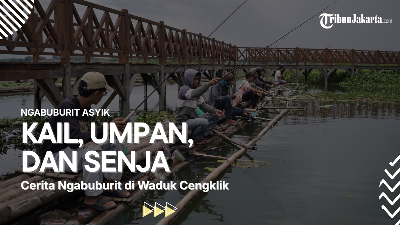 Kail, Umpan, dan Senja: Cerita Ngabuburit di Waduk Cengklik