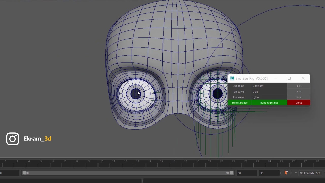 eyelid rig