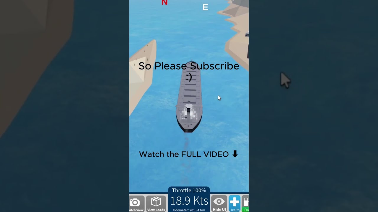 THE LONGEST ROUTE IN ROBLOX: SHIPPING LANES #roblox #shippinglanes