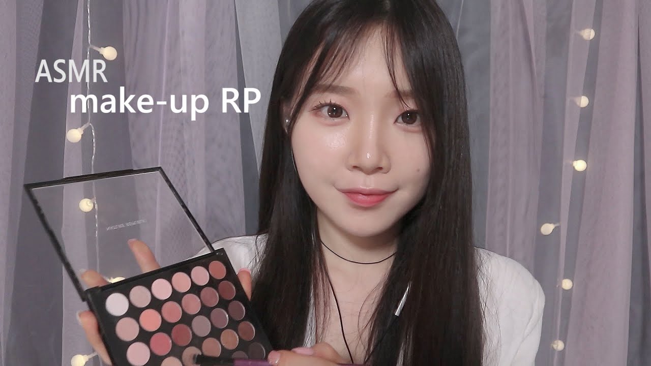 ASMR (Sub✔) идол зал ожидания макияж ситуация играть поп-макияж RP