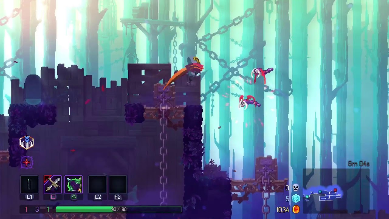 Dead  Cells pela primeira vez