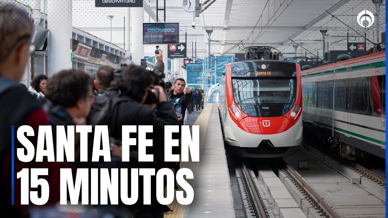 ¡Adiós al tráfico! Tren 'El Insurgente' reduce traslados y ya opera con alta demanda