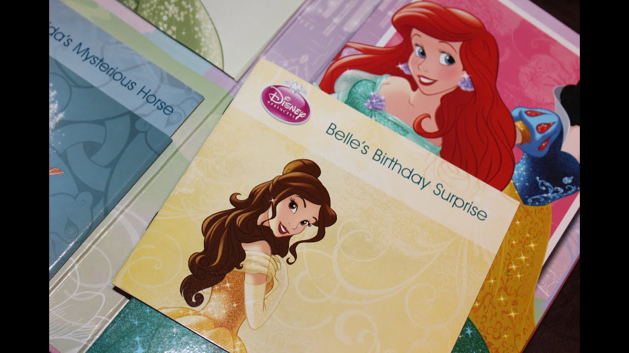 Disney Princess Enchanting Story ARIEL & BELLE!! Read along story time ベル (美女と野獣)