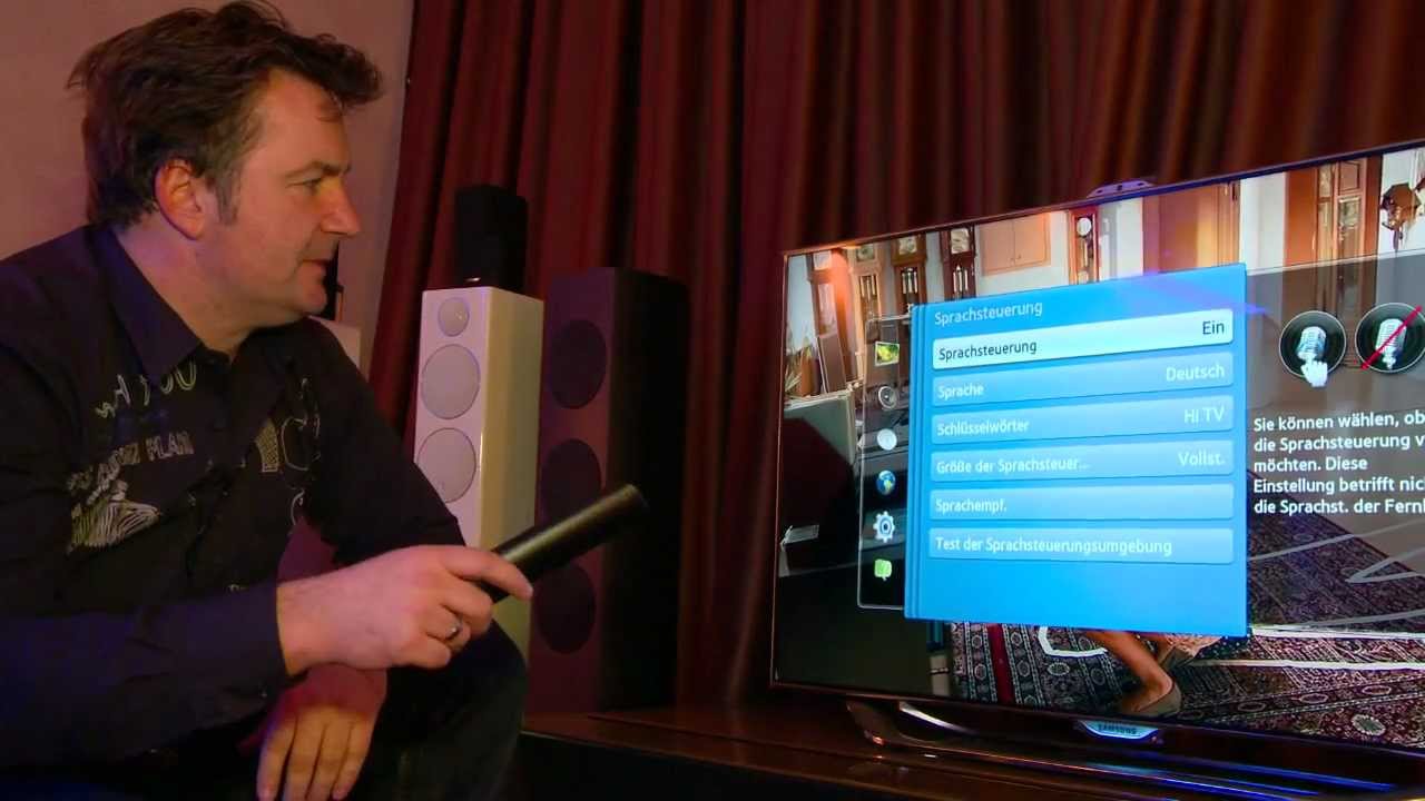 1. Vorstellung der SAMSUNG ES TV Serie 7 & 8 mit Sprach- und Gestensteuerung