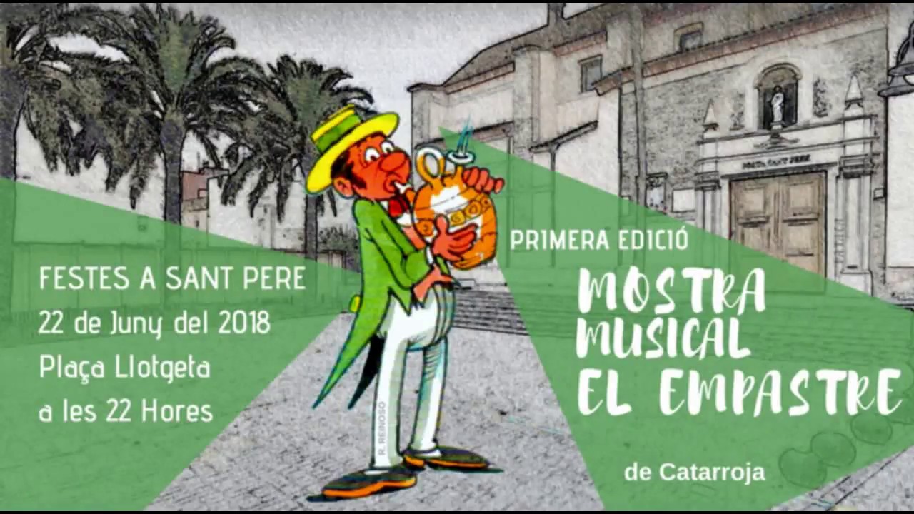 ACTUACIÓ  GRUP S. M. L'ARTESANA DE CATARROJA. 1ª MOSTRA MUSICAL EL EMPASTRE.