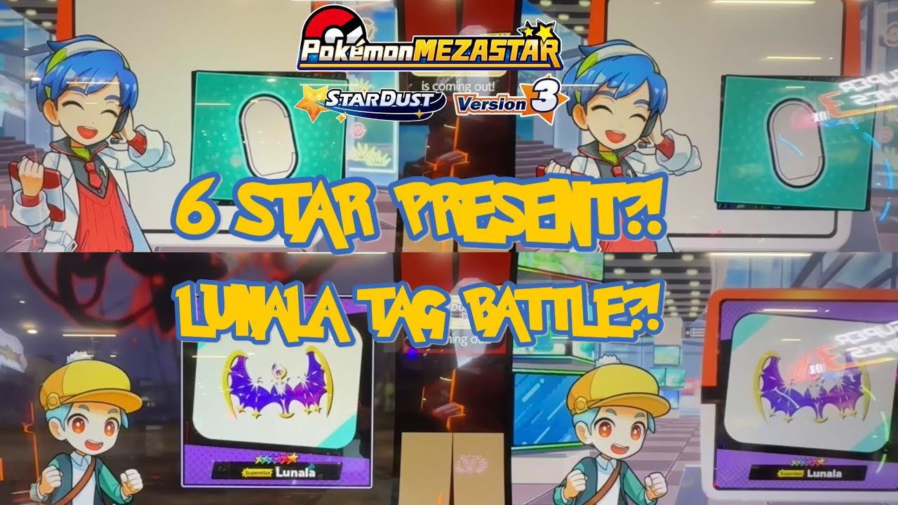 *NAVIGATOR HAS SUPER POWERFUL POKEMON?! LUNALA SPECIAL TAG BATTLE?!* Pokemon Mezastar Stardust 3!!!