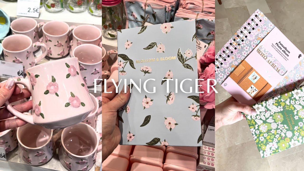 FLYING TIGER PRIMAVERA 2025.Novedades Flying tiger decoración primavera 2025.Spring shop with me🌷