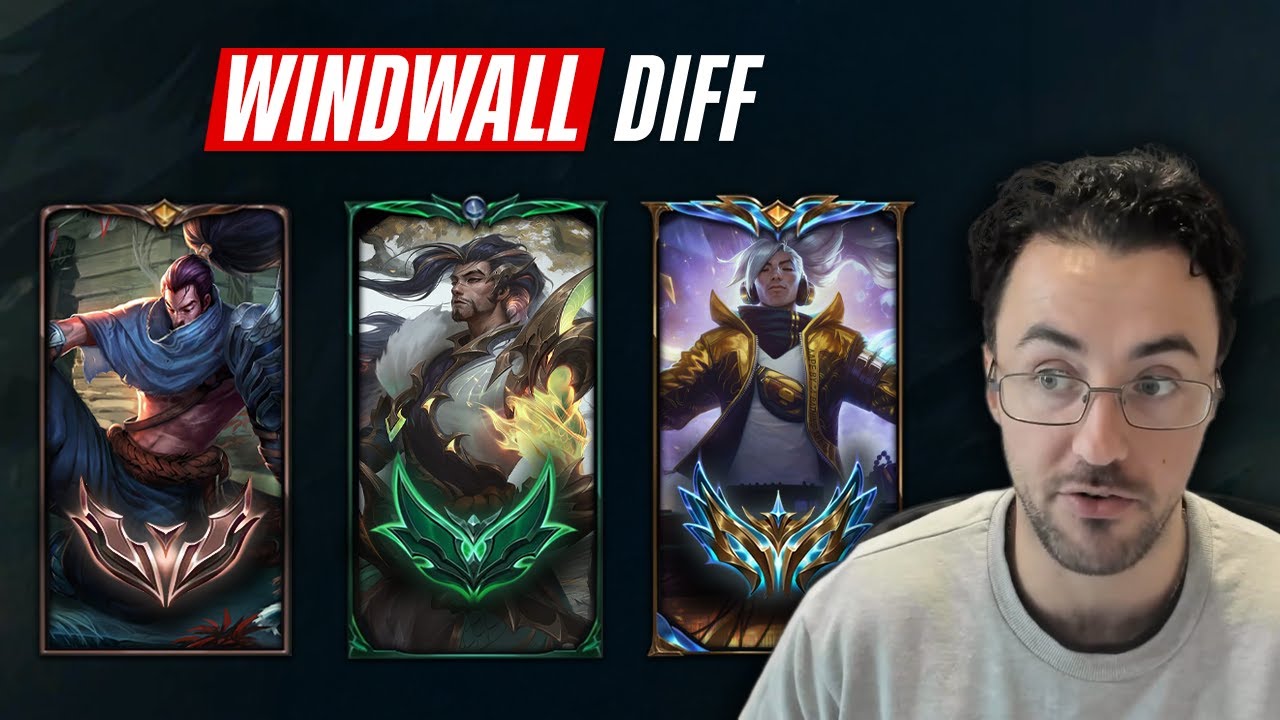 Yasuo at 3 Ranks: Bronze vs. Emerald vs. Challenger