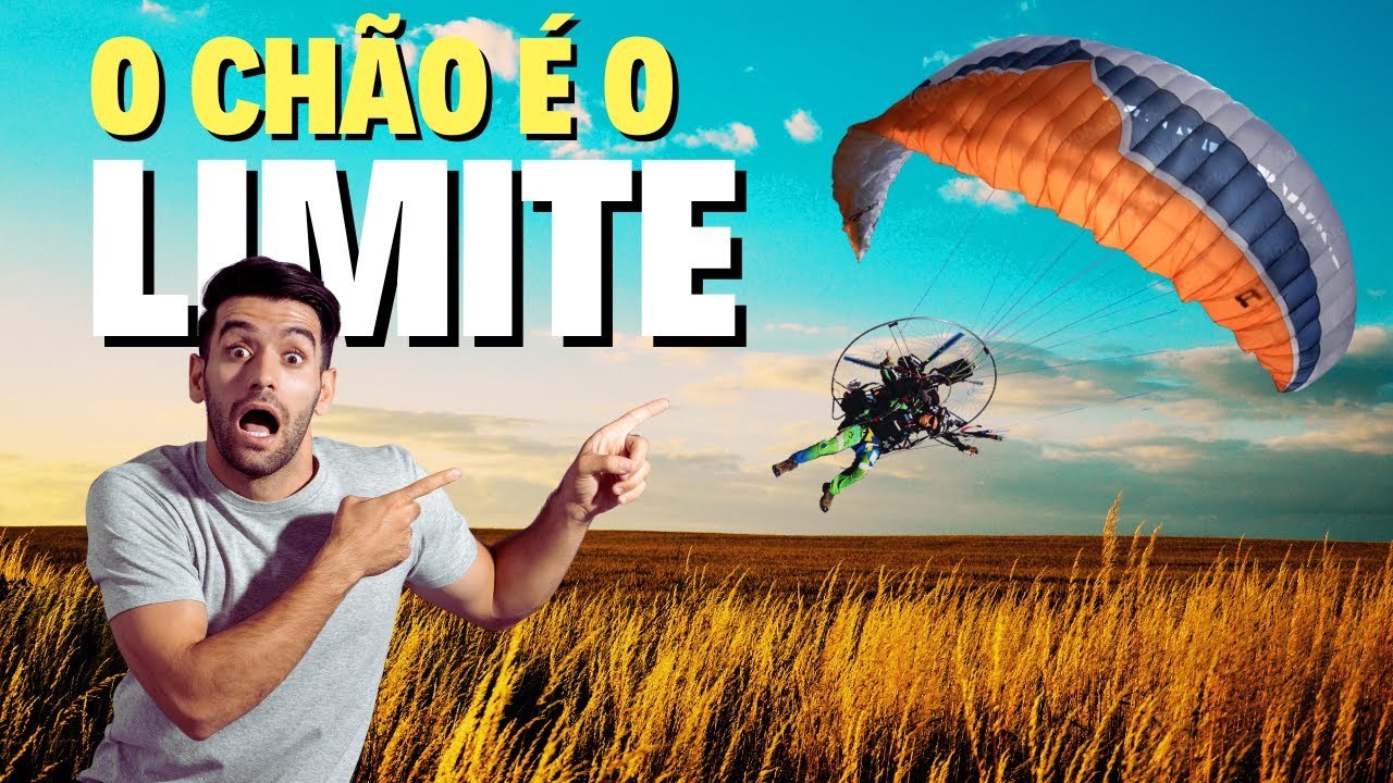 Compilado de acidentes chocantes de paramotor