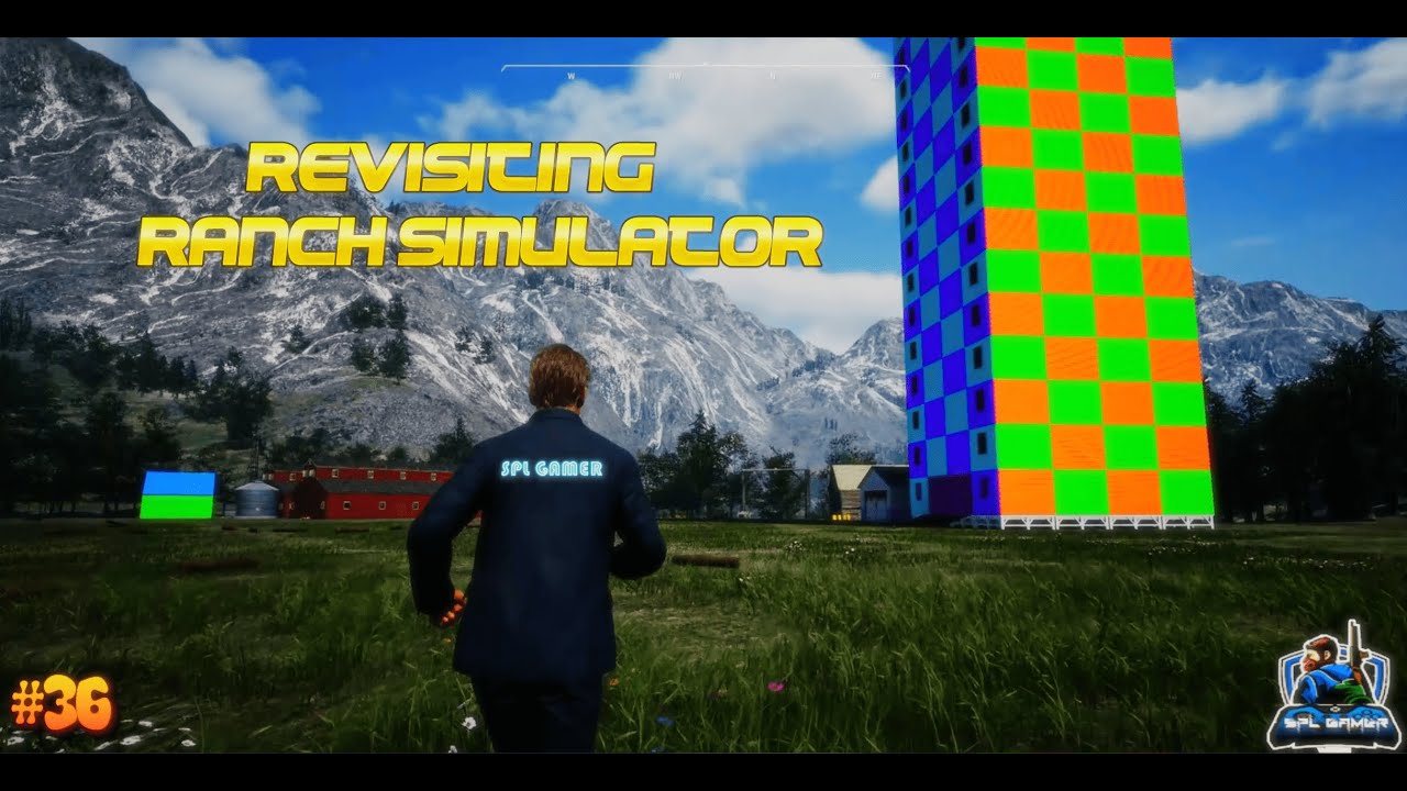 REVISITING RANCH😮😮 | SPL GAMER | LADDU | RANCH 36 | RANCH SIMULATOR GAMEPLAY IN TELUGU |