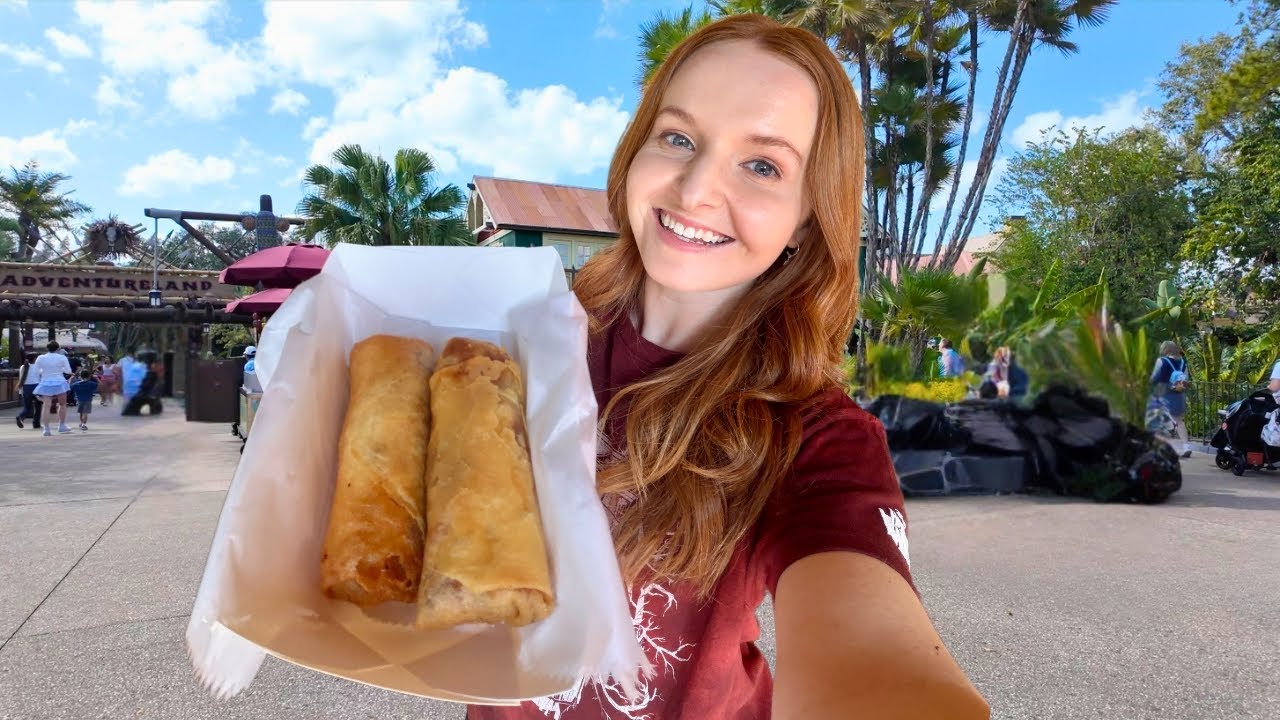 My Viewers Called me Out… so I tried the Magic Kingdom Spring Rolls | Disney World Vlog 2026