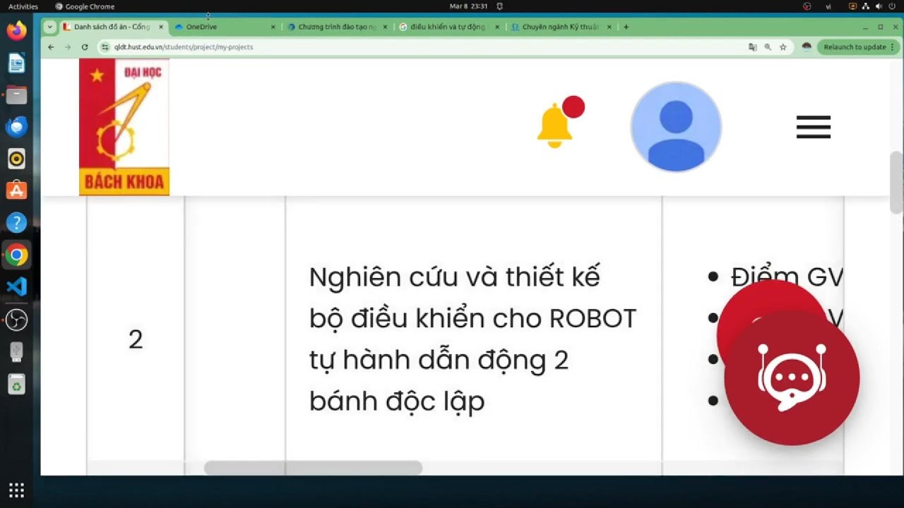 Tâm sự về ngành cơ điện tử của sinh viên bằng khá (Phần 1)