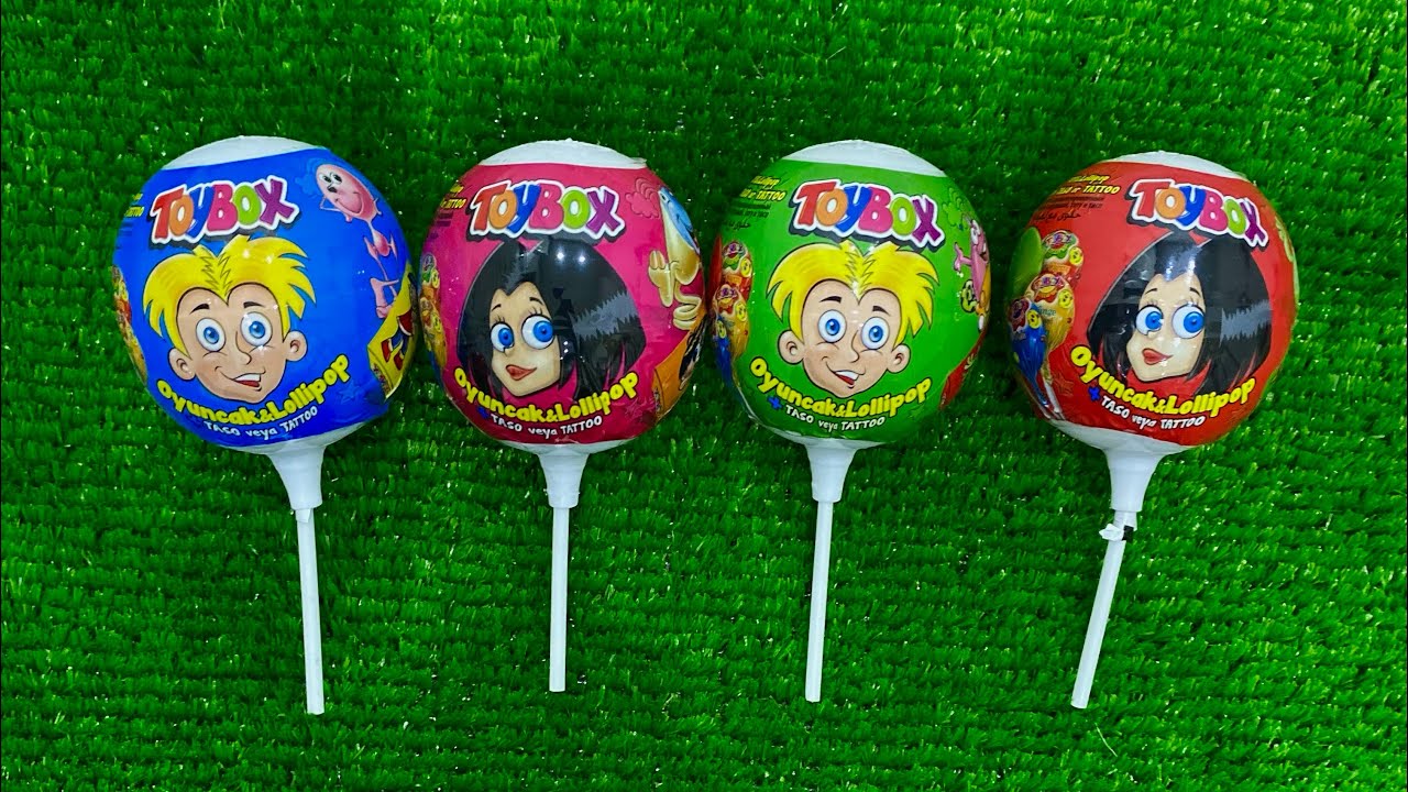 Lollipops Unpacking ASMR - Satisfying Video