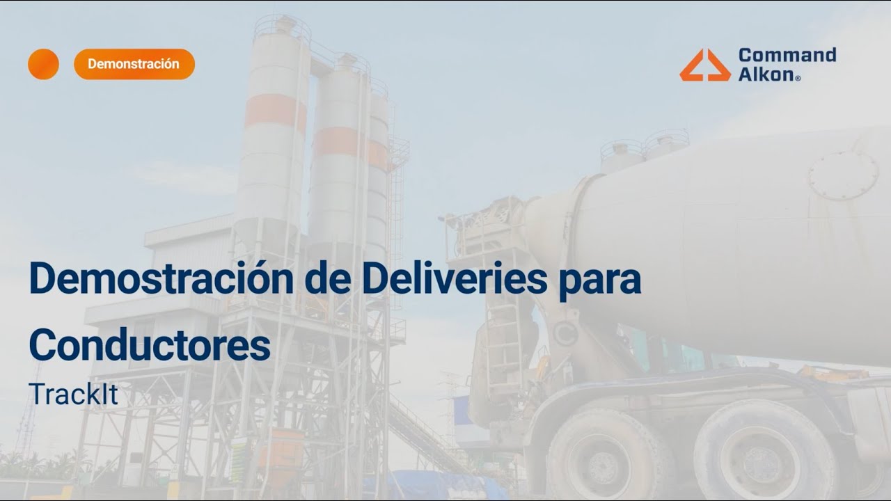 Demonstración de Deliveries para Conductores
