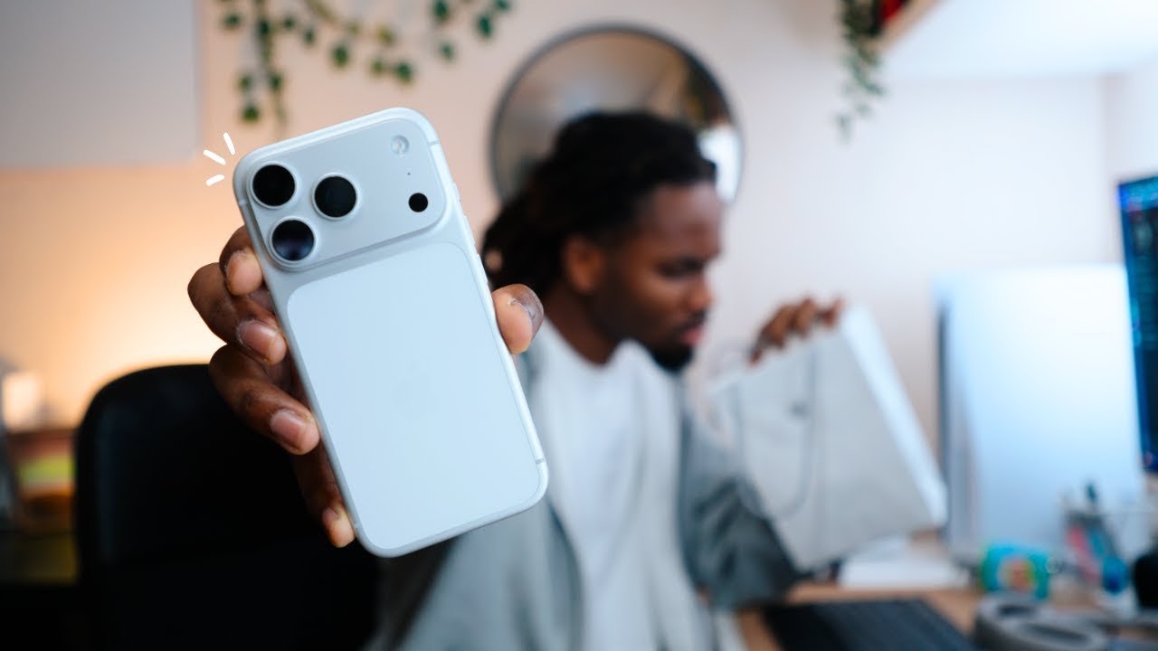 J'ai Acheté l'iPhone 17 PRO Argent (Unboxing & Premières Impressions)