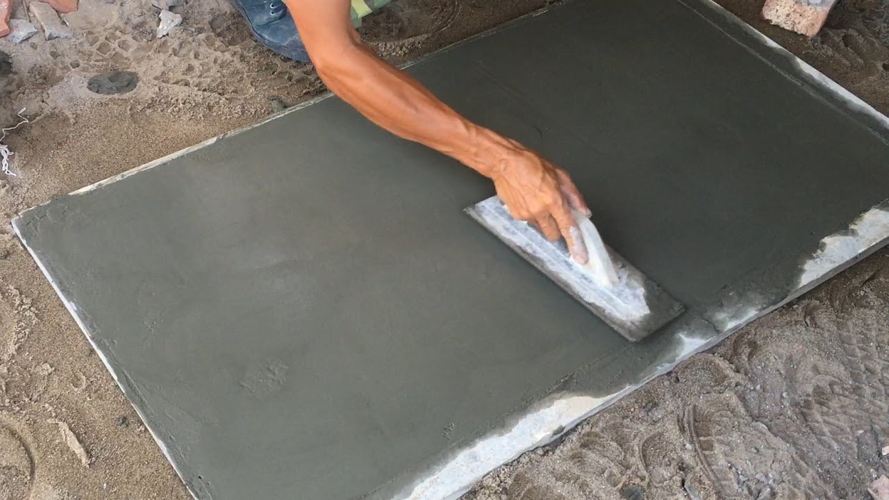 Build A Beautiful Concrete Door Correctly // Designing Windows With Sand And Cement