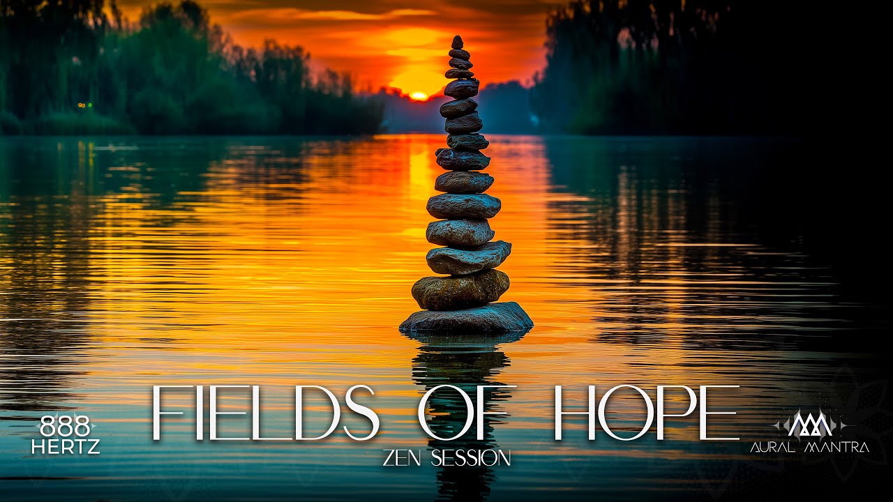 Fields of Hope - Zen Music - Transcendent Serenity Embrace, Energy Healing - 888 hz