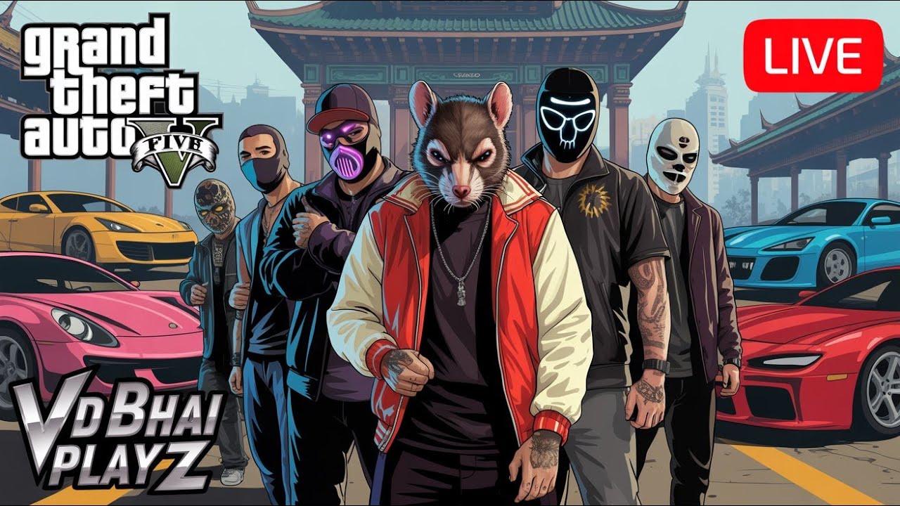 NO RULES, JUST RACING! 😂 GTA Online with Friends - VD Bhai