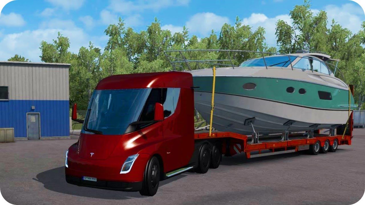 2019 Tesla Truck - ETS2[1.34][Euro Truck Simulator 2]