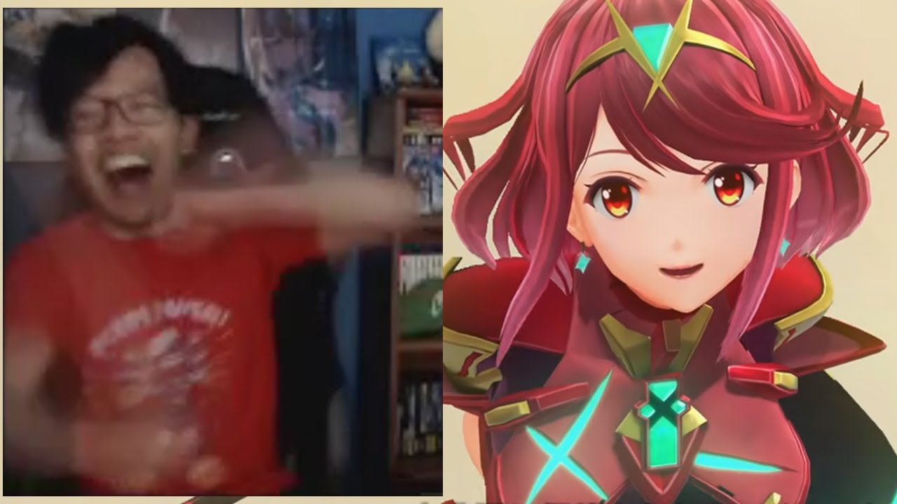 INSANE REACTION TO PYRA & MYTHRA IN SMASH