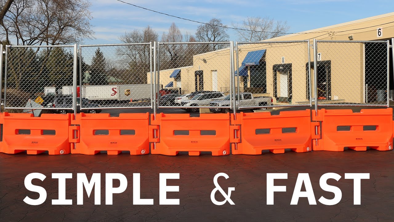 New! Fence Panels for Remcon Barriers