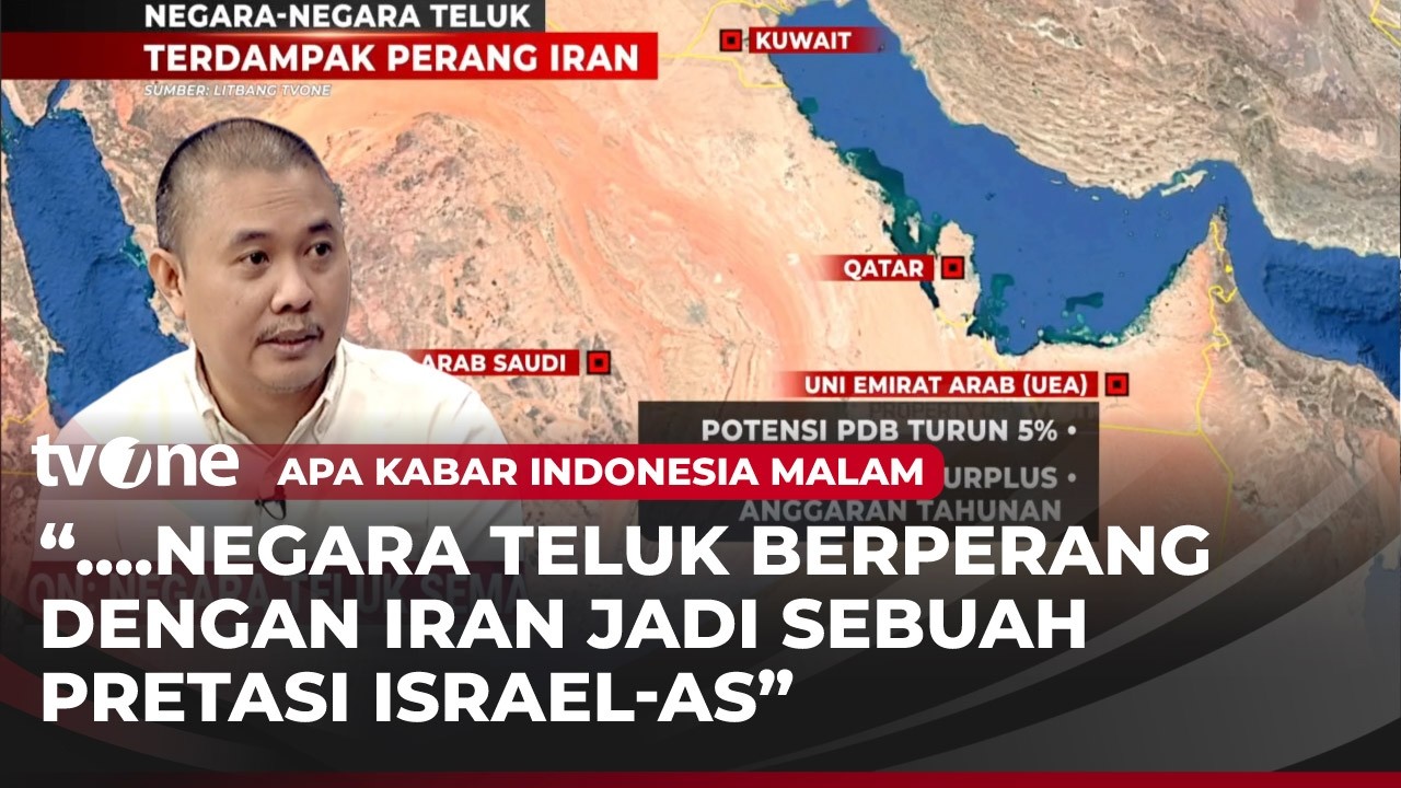 Iran Pegang Kendali Selat Hormuz, Pengamat: Negara Teluk Enggan Gabung AS-Israel | AKIM tvOne