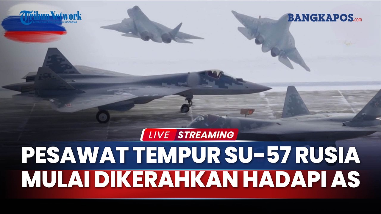 Pesawat Tempur Rusia Su-57 Dikerahkan Moskow, Bisa Serang Tanpa Terlihat, Sekutu AS Ketar-ketir