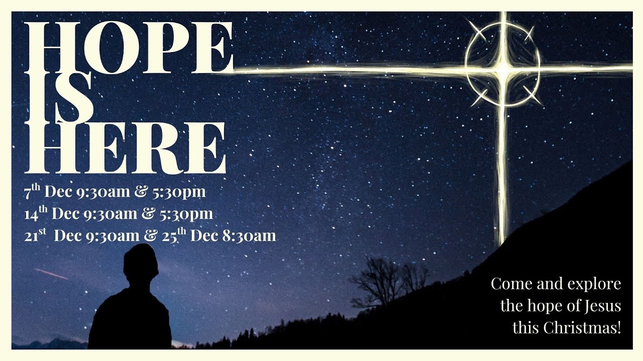 Hope is Here - A Thrill of Hope