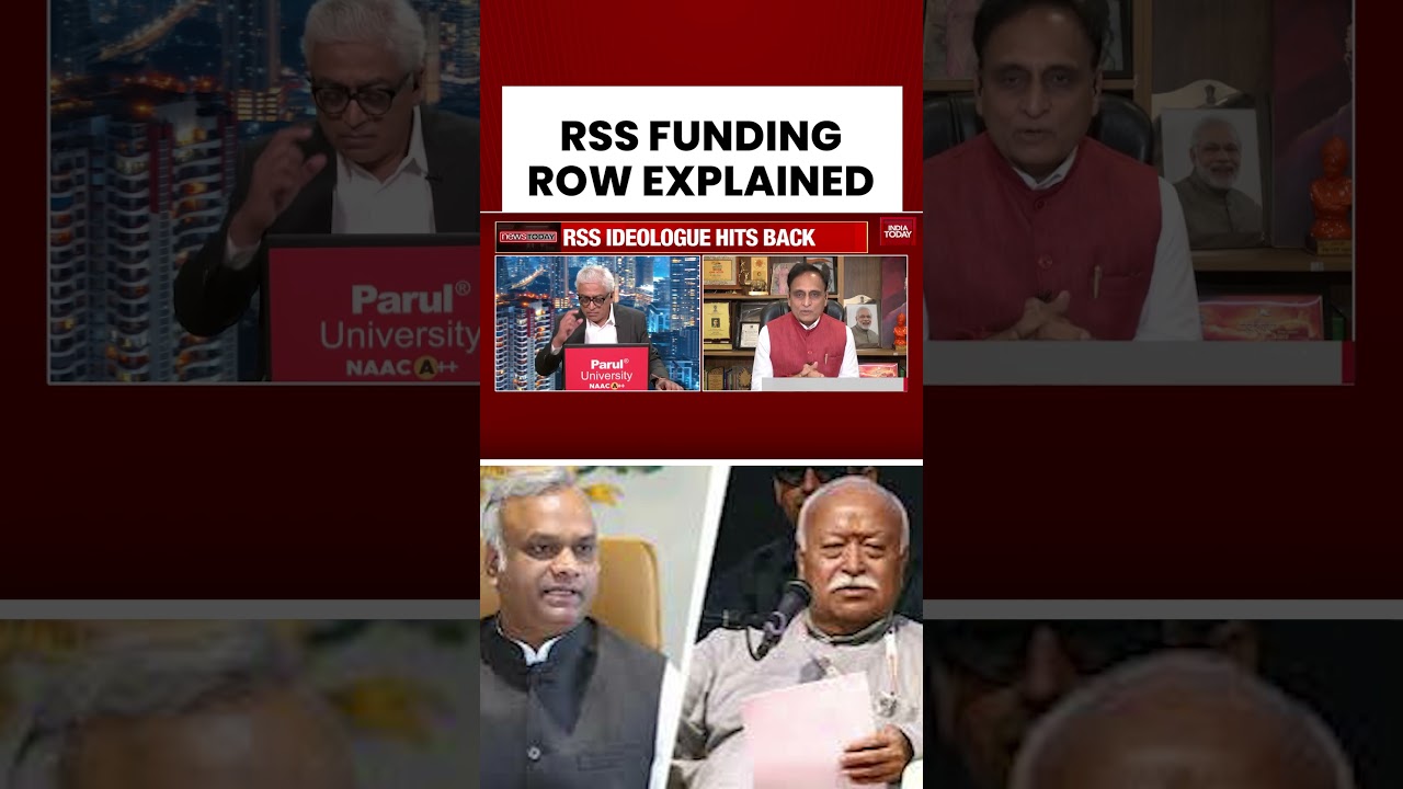 RSS против Карнатаки: должен ли RSS раскрыть источники финансирования? | Идеолог RSS отвечает на ...
