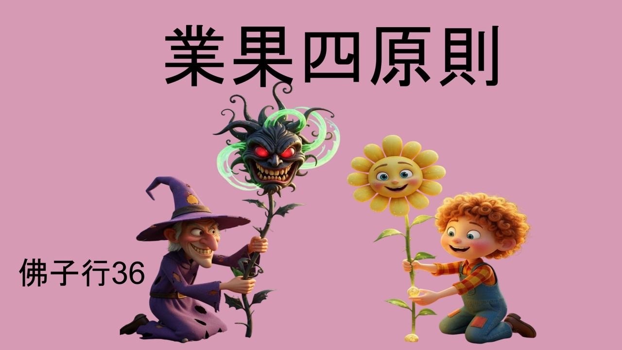 業果四原則 【如祥法師教學頻道】