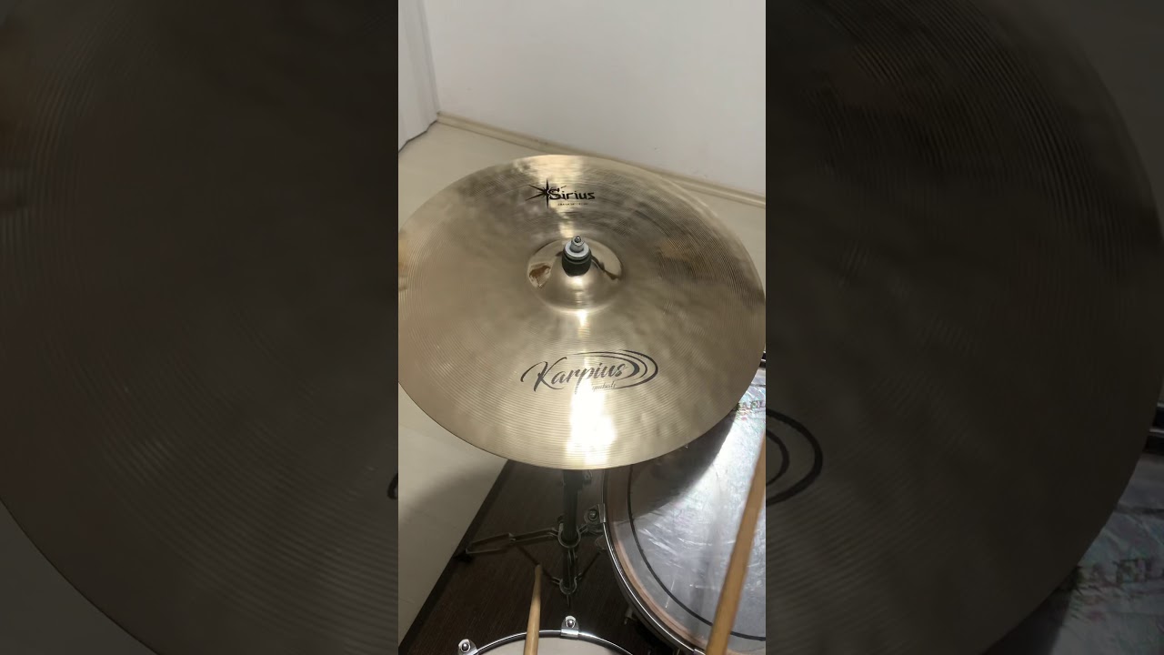 Teste Crash Karpius Sirius 16&rdquo; (CasaDrum)