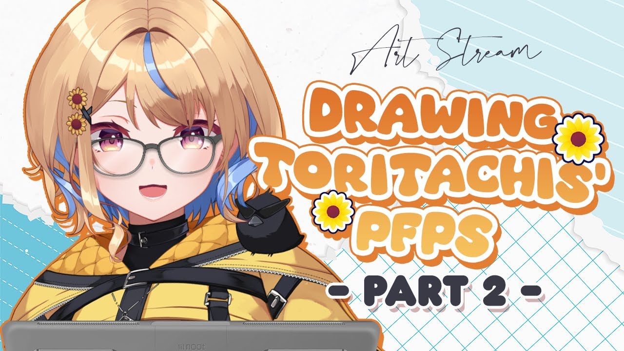 【ART STREAM】Let Hanna draw your PFP part 2!