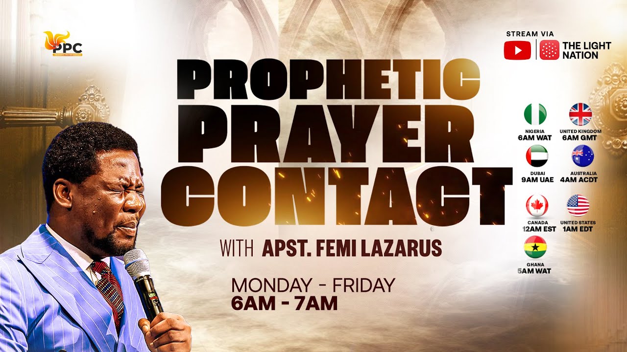PROPHETIC PRAYER CONTACT || 29TH SEPTEMBER 2025