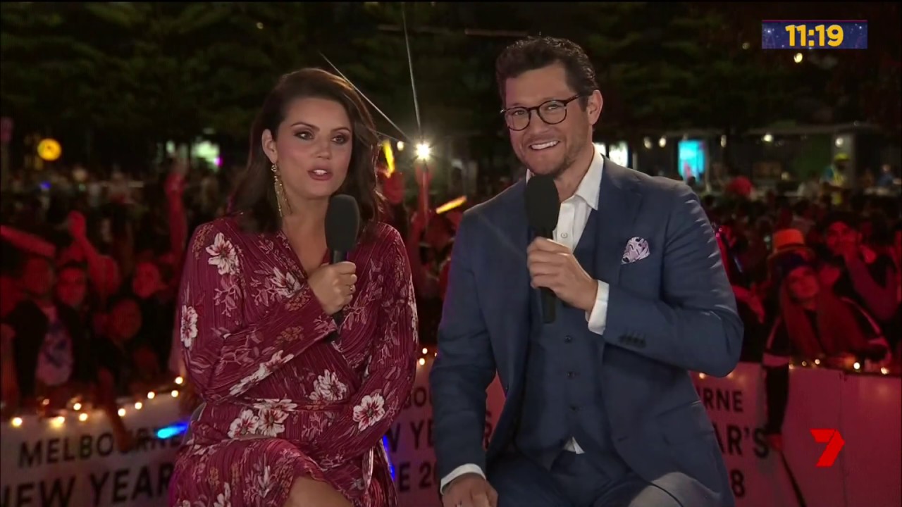 Channel 7 Melbourne NYE Fireworks (2018)