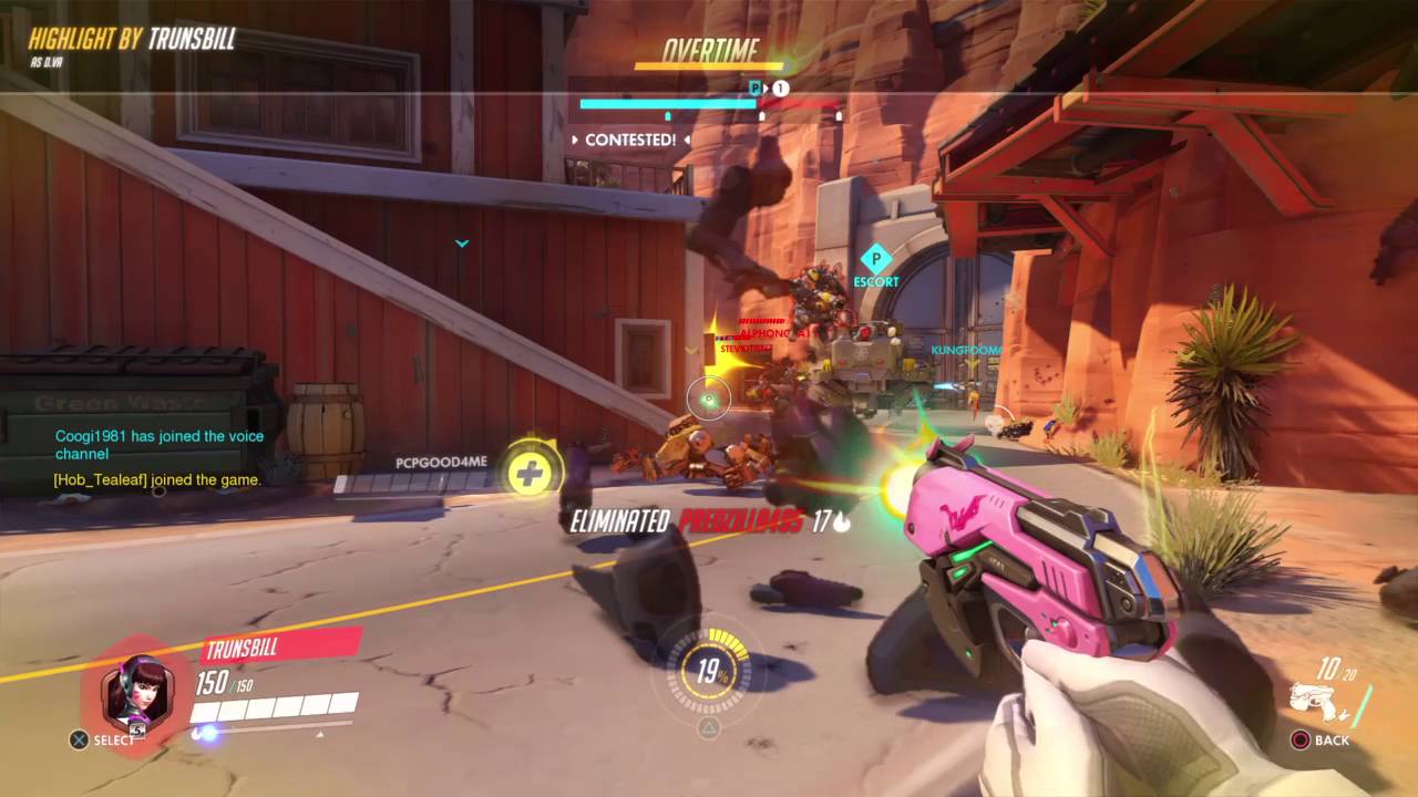 Overwatch highlight TRUNSBILL