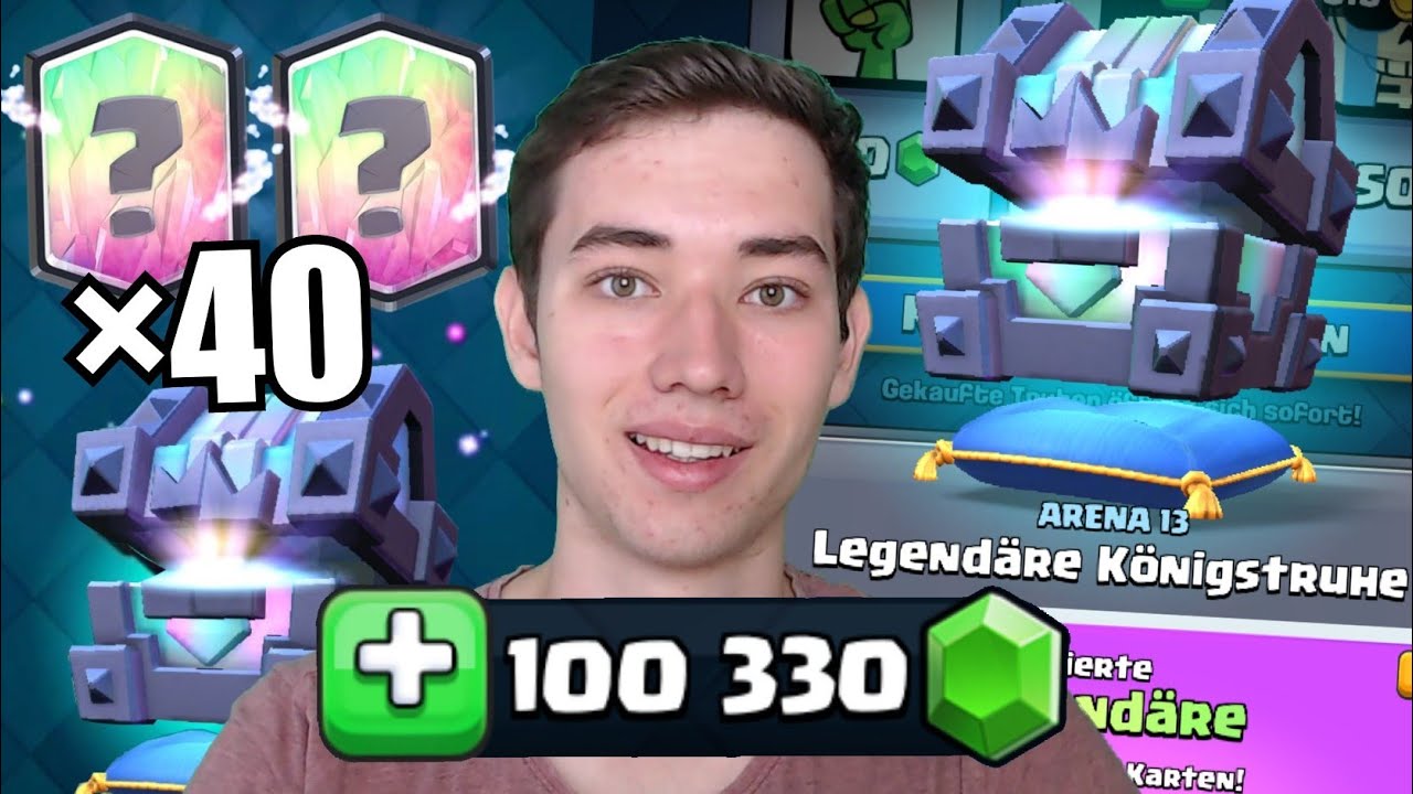 💰100.000 GEMS OPENING! 40 LEGEND&Auml;RE K&Ouml;NIGSTRUHEN &Ouml;FFNEN! | Ultra Pay2Win Account