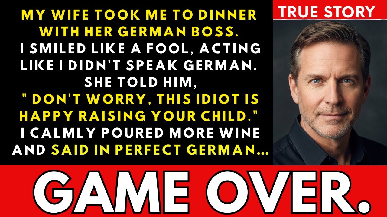 My Wife Discussed Her Pregnancy In German With Her Boss. I Replied In Fluent German…