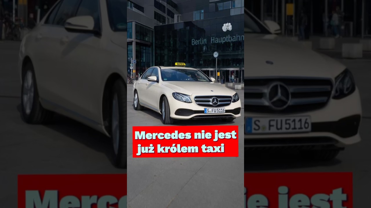 Mercedes nie jest już kr&oacute;lem taxi #moto #car #mercedes