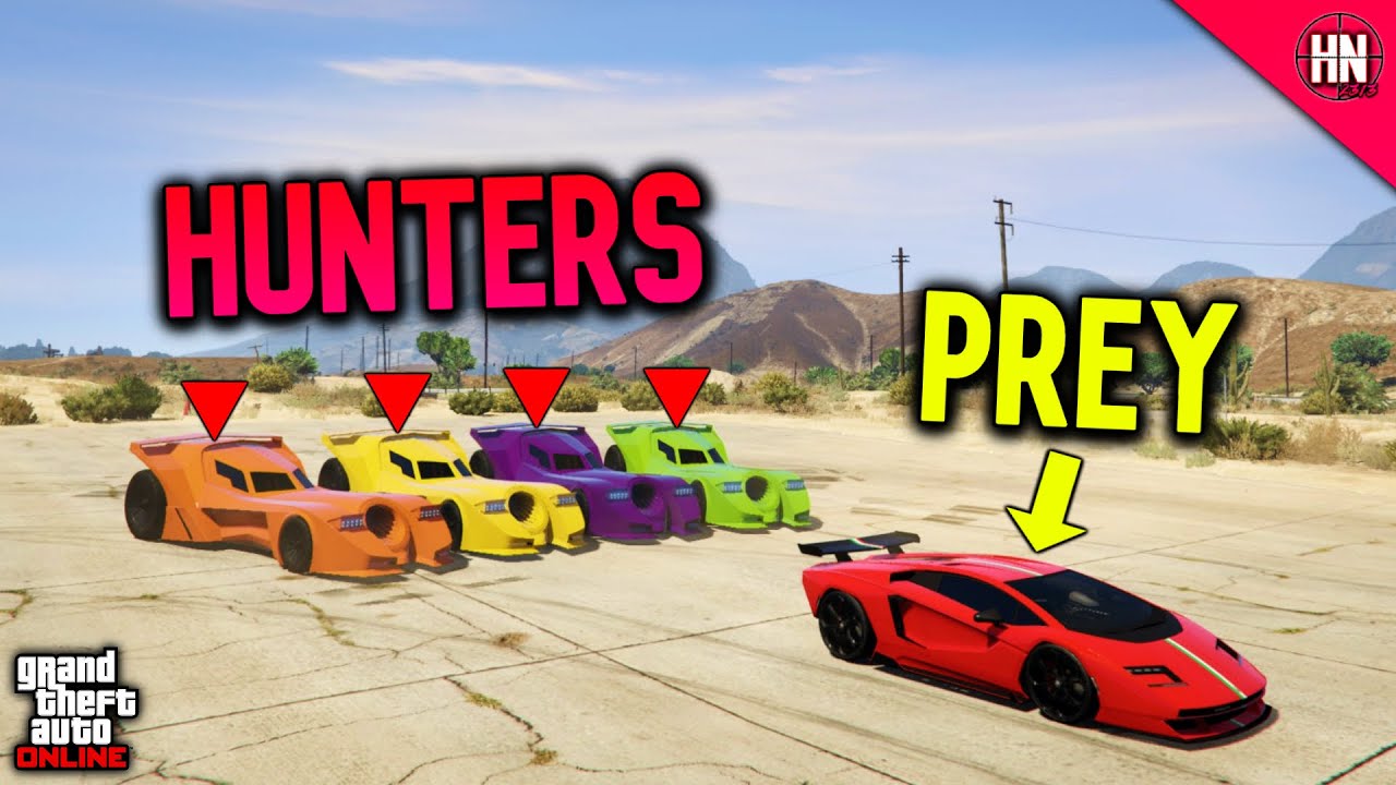 TORERO XO vs 4 VIGILANTES | GTA 5 ManHunt