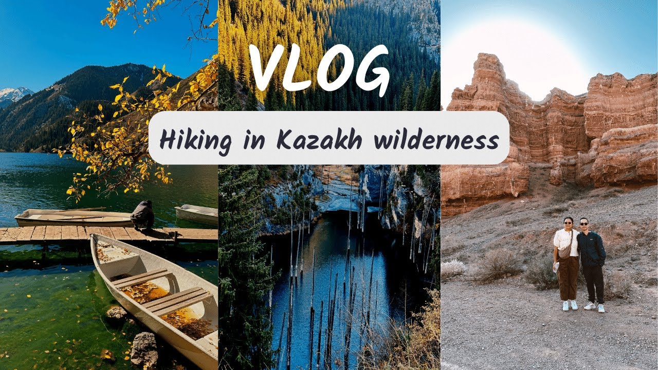 When we went hiking in Kazakh Wilderness| Kazakhstan Vlog | Almaty Vlog