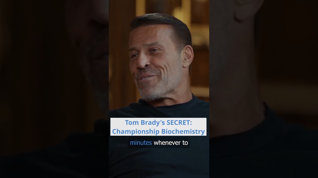 Tony Robbins: The SCIENCE Behind Tom Brady's Wins! 🧠