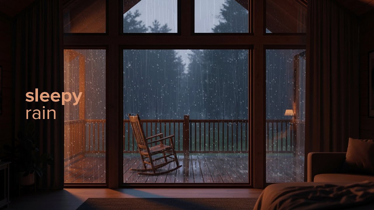 Sleepy Rain 🌧️ Cozy Rain Sounds for Deep Sleep & Relaxation (2 Hours)