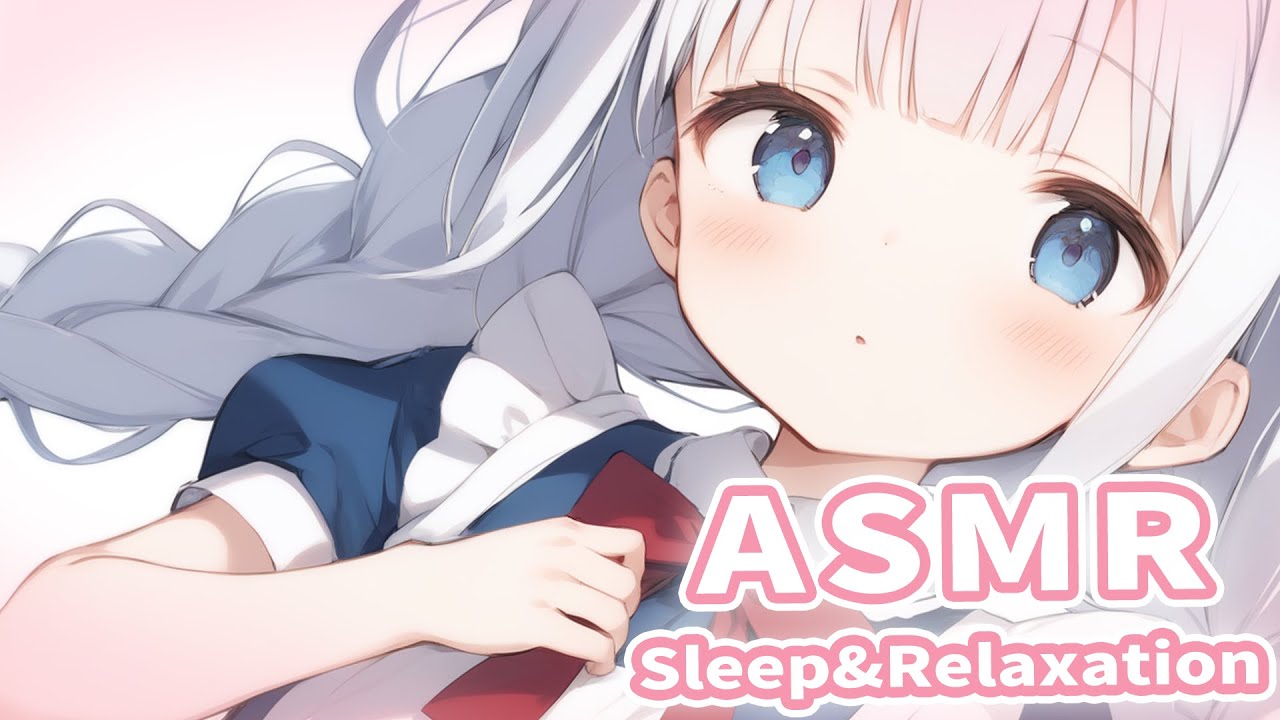 ASMR Ear Massage For Sleep 💙 (Ear Blowing, Squishy Ball, Ear Massage)