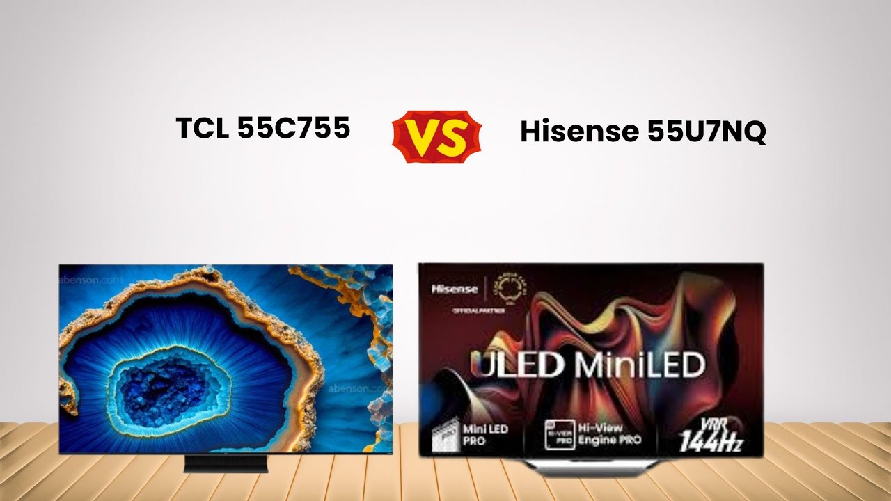 TCL 55C755 vs Hisense 55U7NQ || TCL C755 vs Hisense U7NQ || Full Comparison