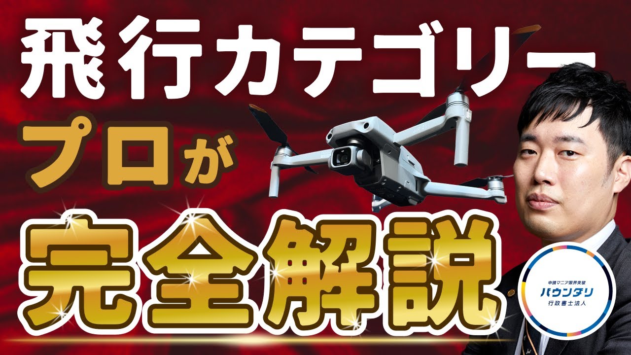 【知らないと危ない】今まで紹介しなかった「カテゴリー別飛行」について徹底解説！