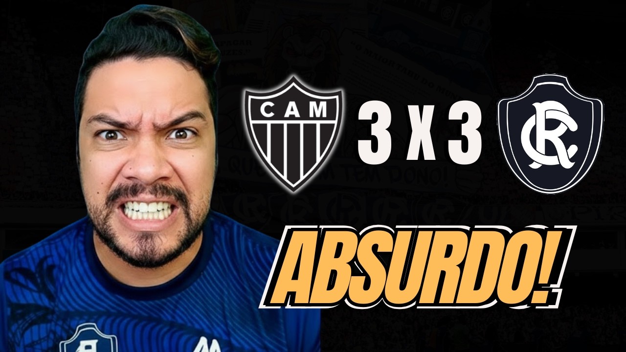 ROUBARAM O REMO? 3x3 INSANO CONTRA O ATLÉTICO-MG E POLÊMICA NO VAR!