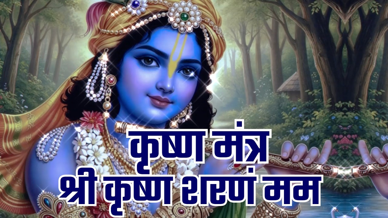 Shree Krishna Mantra -इस मंत्र को सुनने से मीट जाता है सर दुख