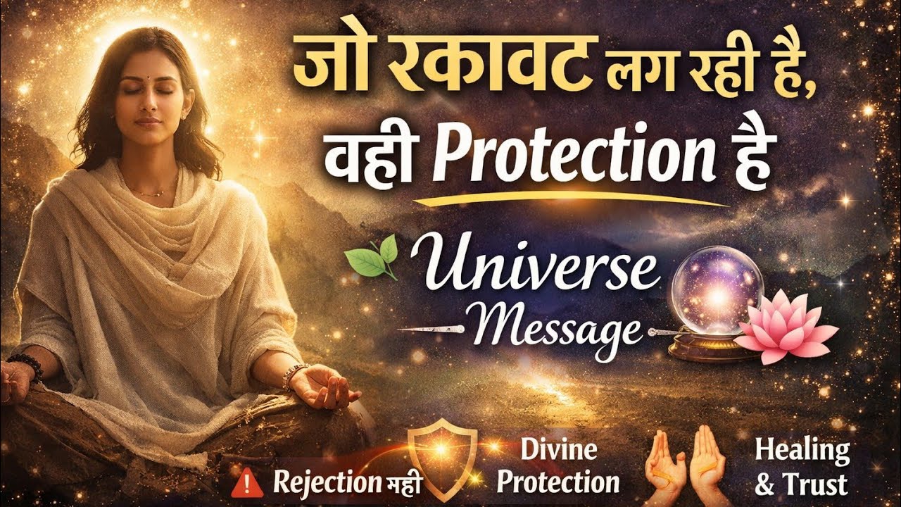 जो रुकावट लग रही है, वही Protection है 🌿 | Universe Message for You 🪷🔮