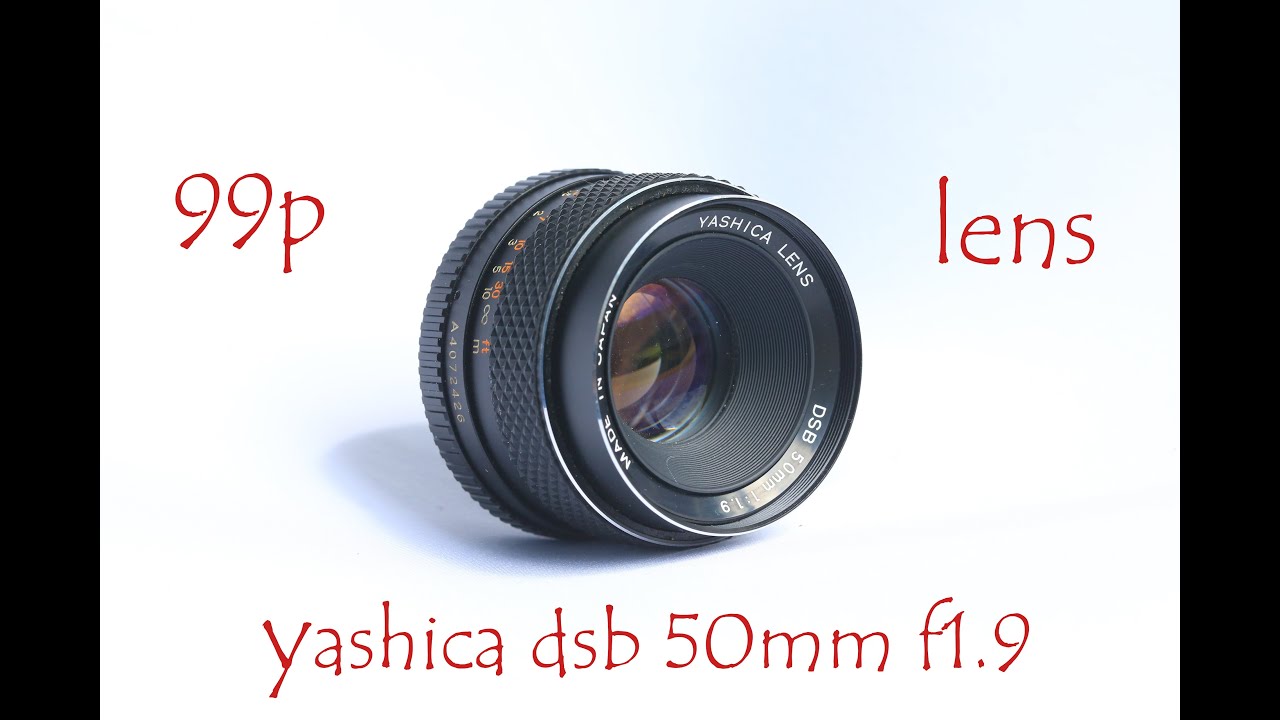 is The 99p yashica 50mm f1.9 vintage lens, any good?.#vintagelens