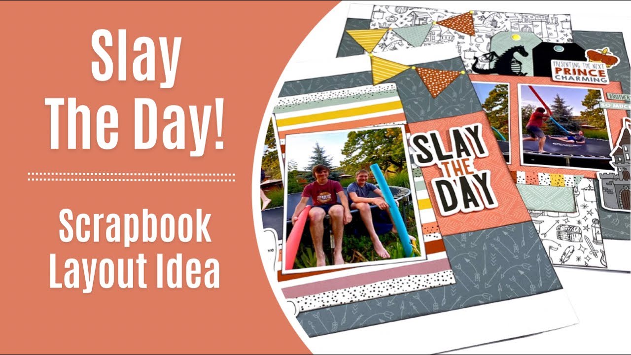 Scrapbook Layout Idea! Storybook Collection CTMH